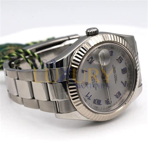 rolex datejust arabic dial|pre owned rolex 116334.